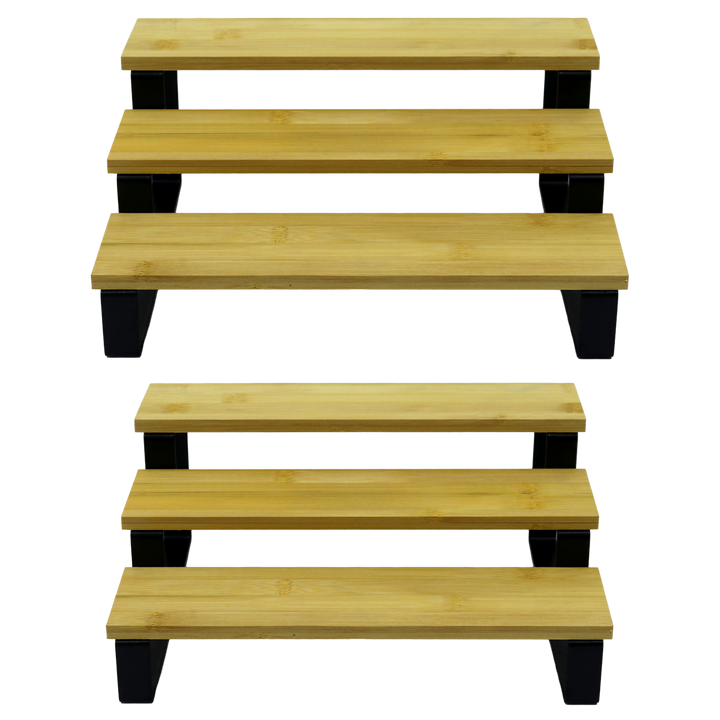 Etagère 3 niveaux extensible en bois 29cm