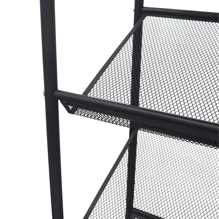 Etagère 4 niveaux en métal 70x25x87cm