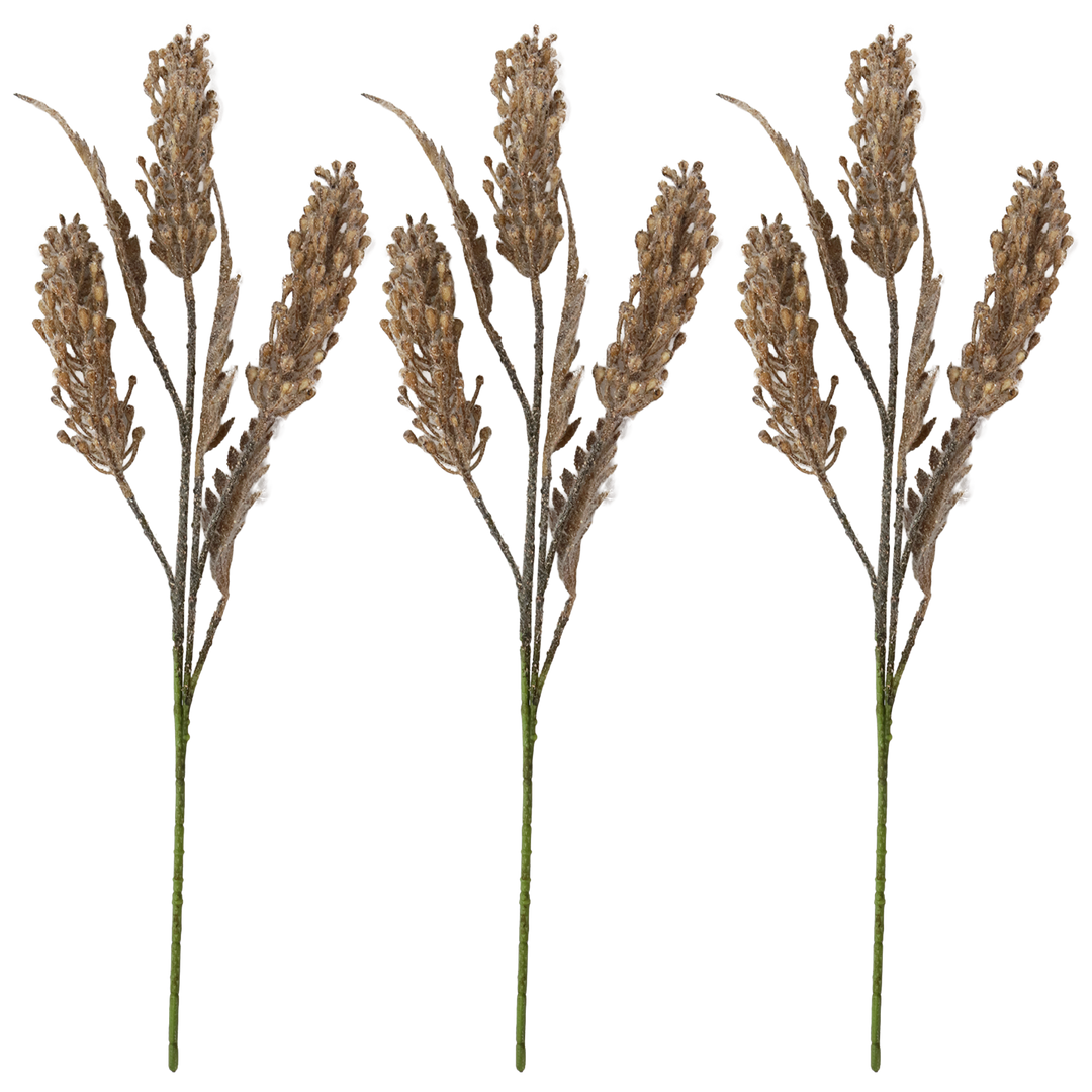 Set 3 fleurs artificielle 54cm