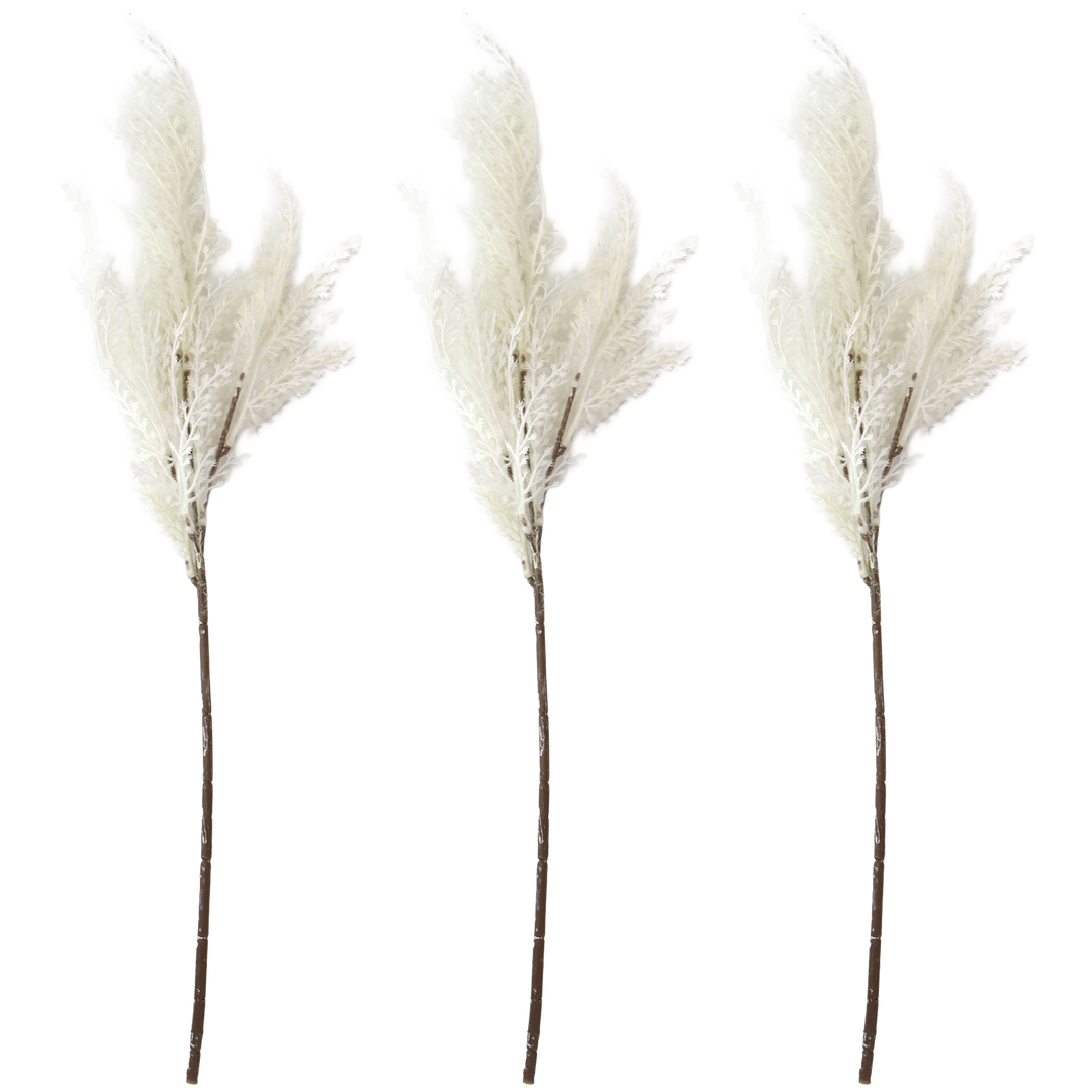 Set 3 fleurs artificielle 58cm