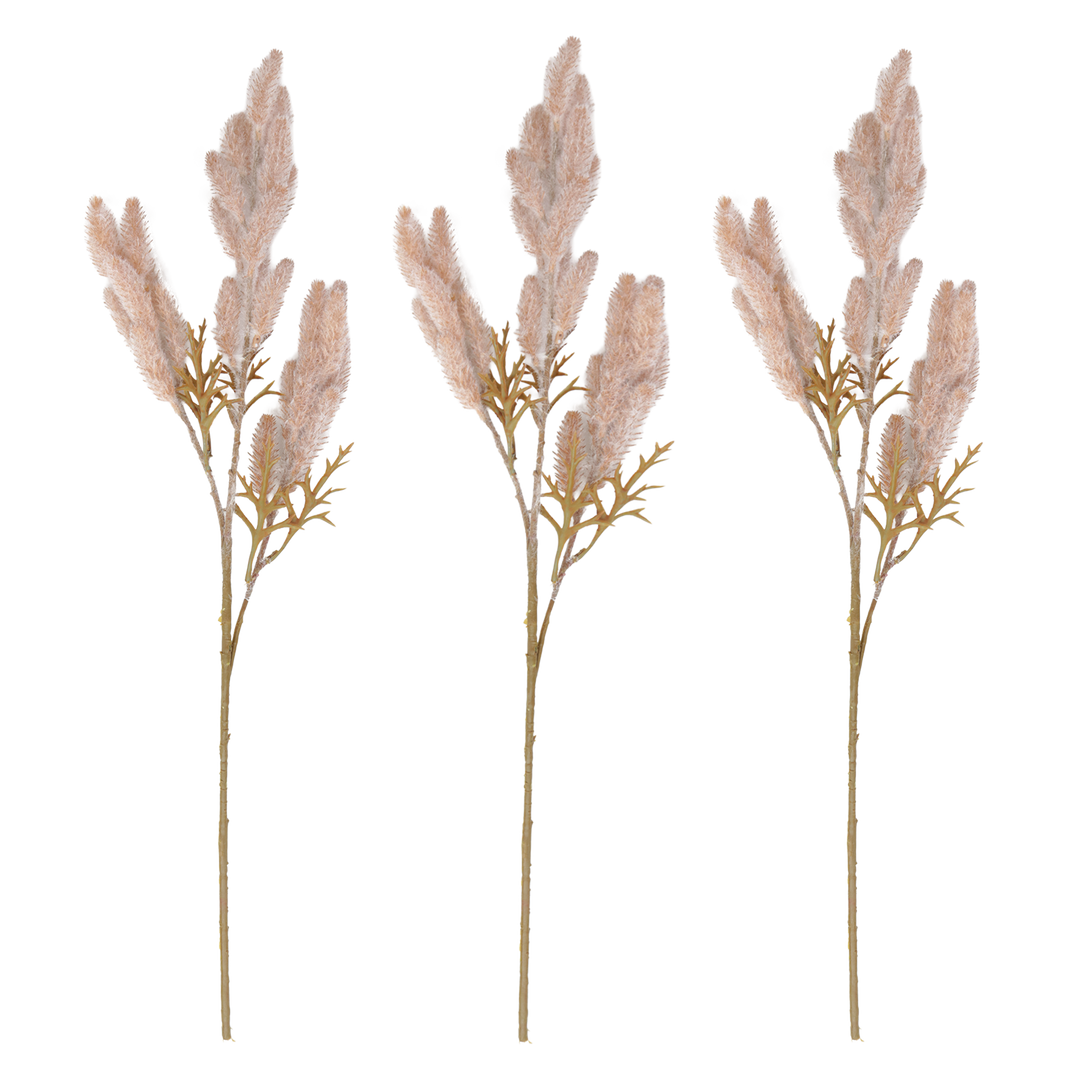 Set 3 fleurs artificielle 68cm
