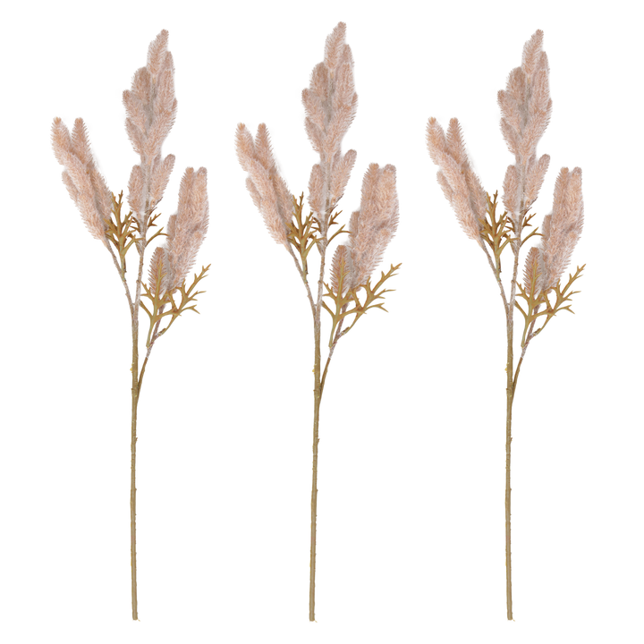 Set 3 fleurs artificielle 68cm