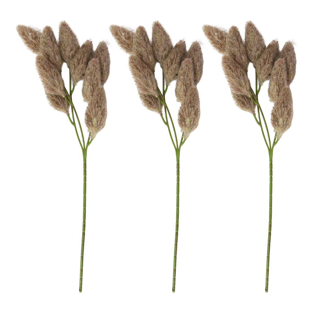 Set 3 fleurs artificielle 48cm