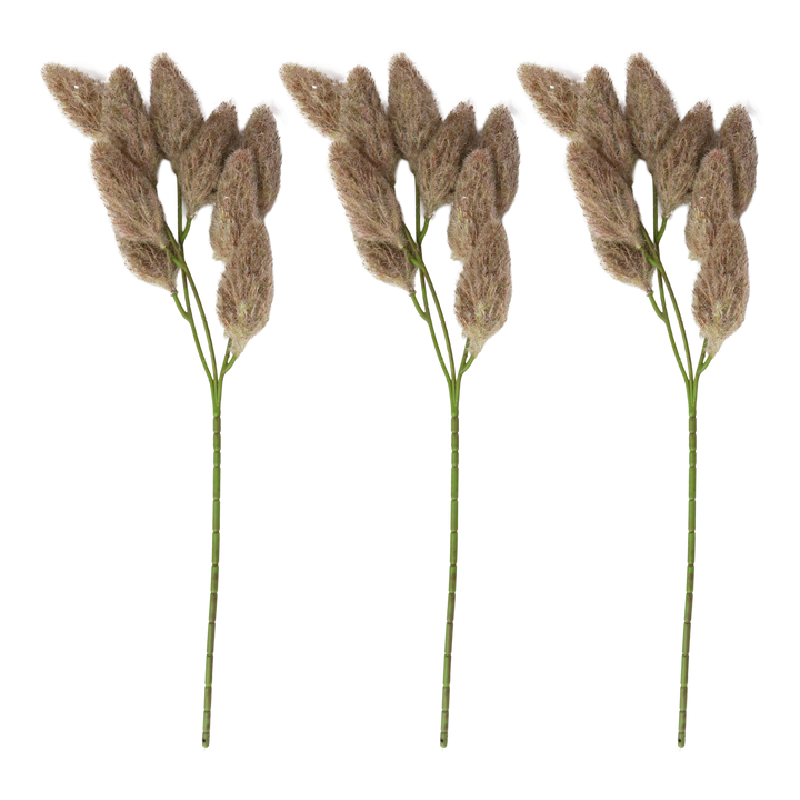 Set 3 fleurs artificielle 48cm