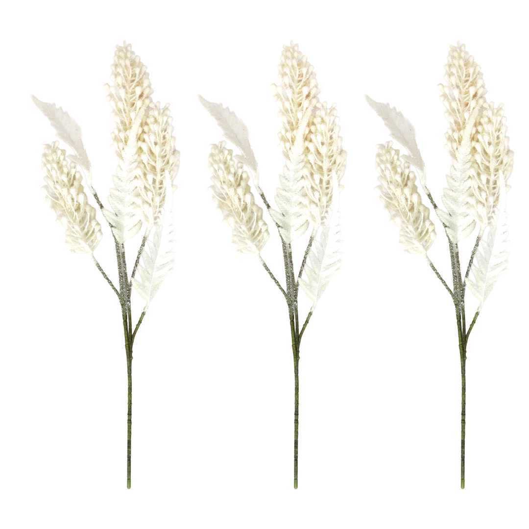 Set 3 fleurs artificielle 54cm