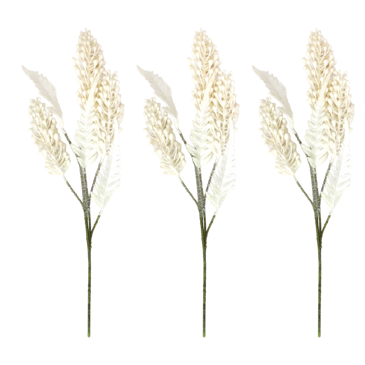 Set 3 fleurs artificielle 54cm