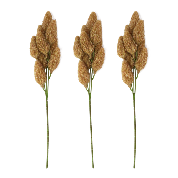 Set 3 fleurs artificielle 48cm