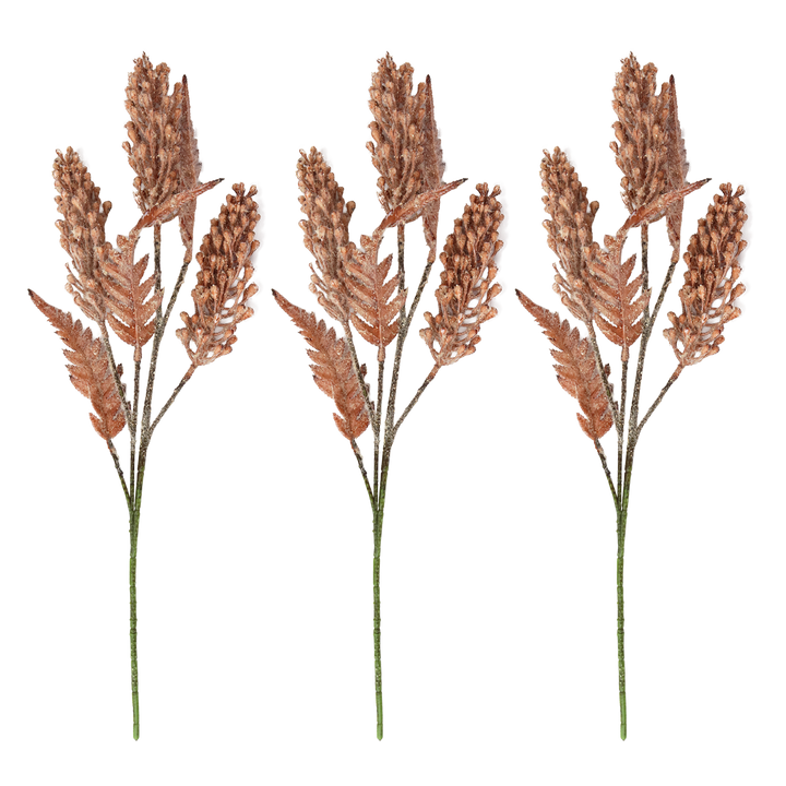 Set 3 fleurs artificielle 54cm