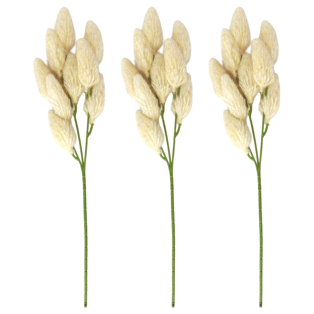 Set 3 fleurs artificielle 48cm