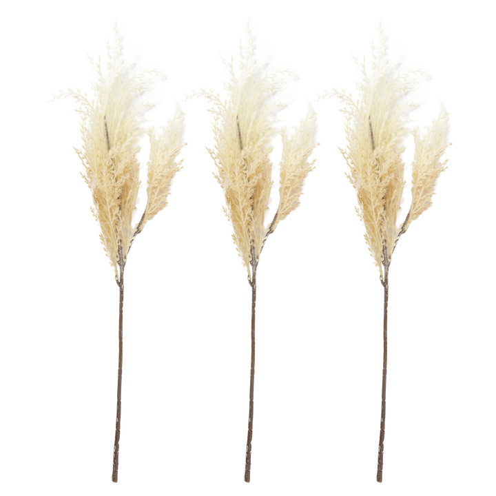 Set 3 fleurs artificielle 58cm