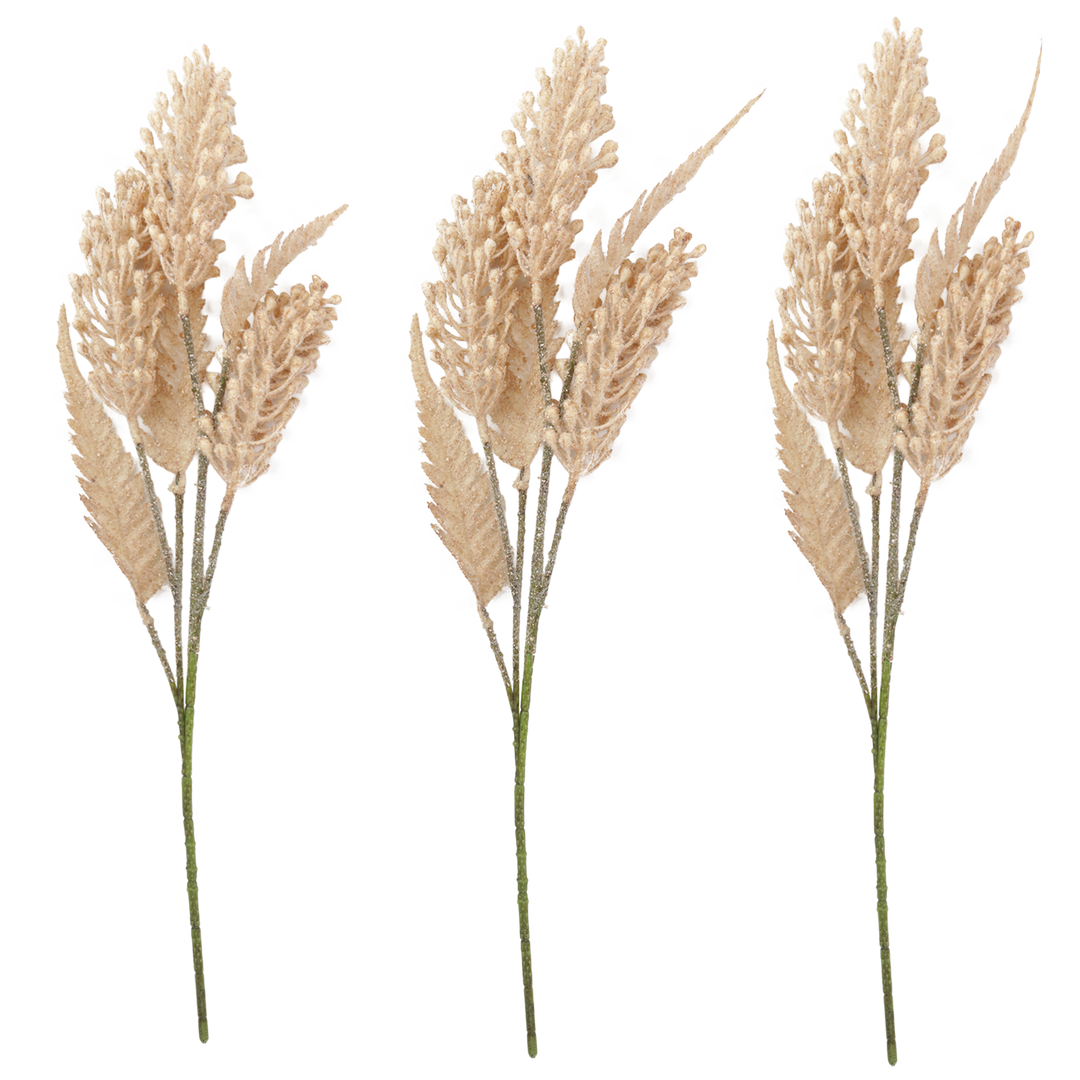 Set 3 fleurs artificielle 54cm