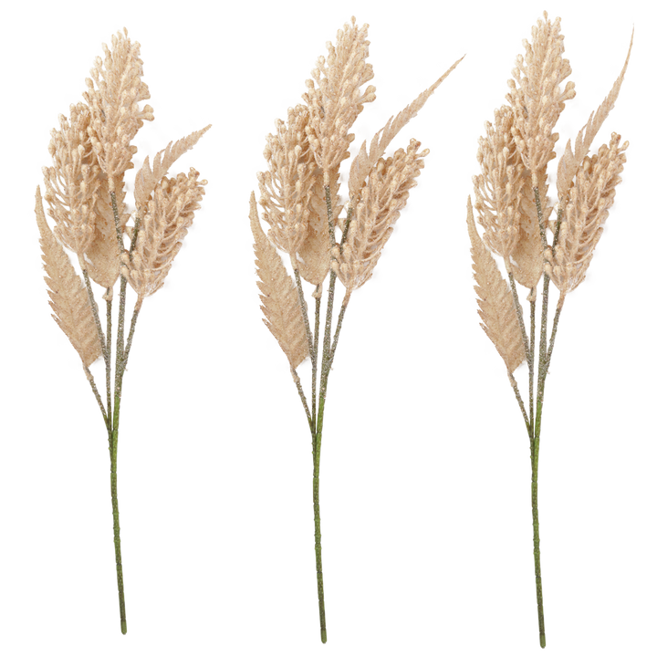 Set 3 fleurs artificielle 54cm