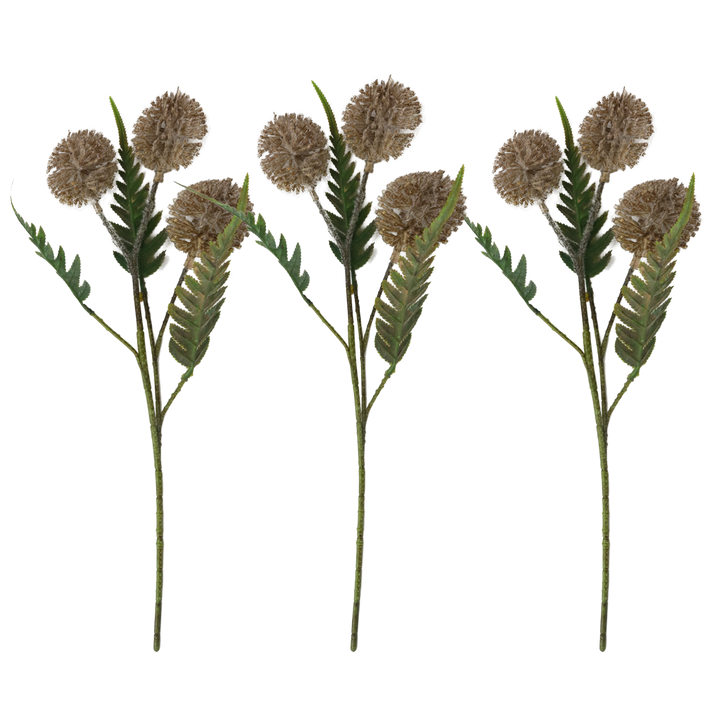 Set 3 fleurs artificielle 45cm