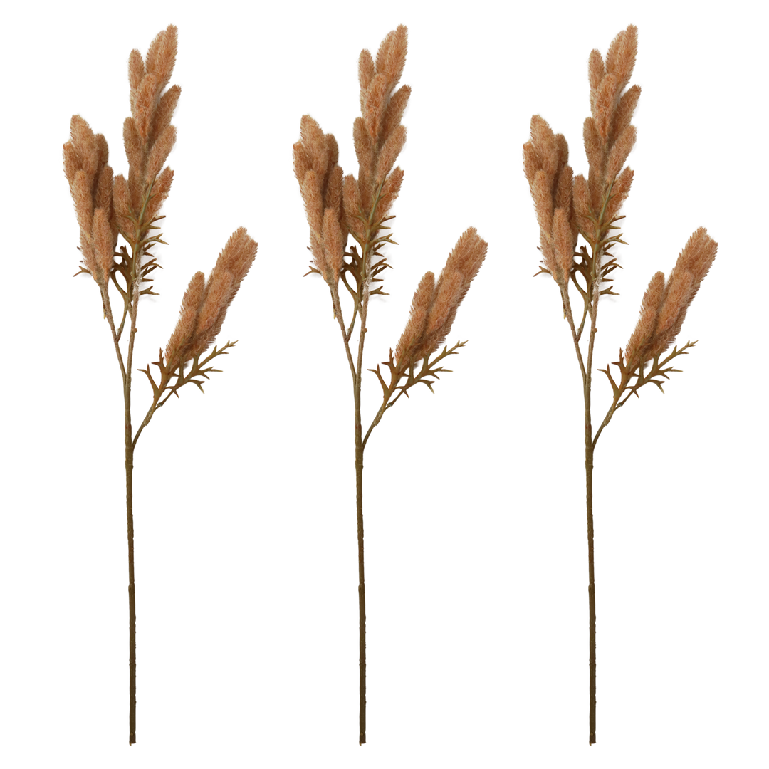 Set 3 fleurs artificielle 68cm