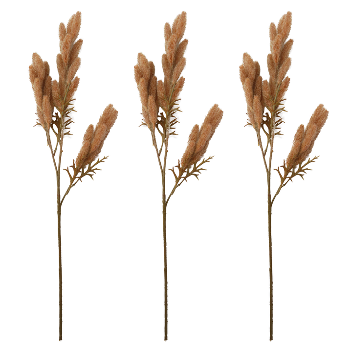 Set 3 fleurs artificielle 68cm