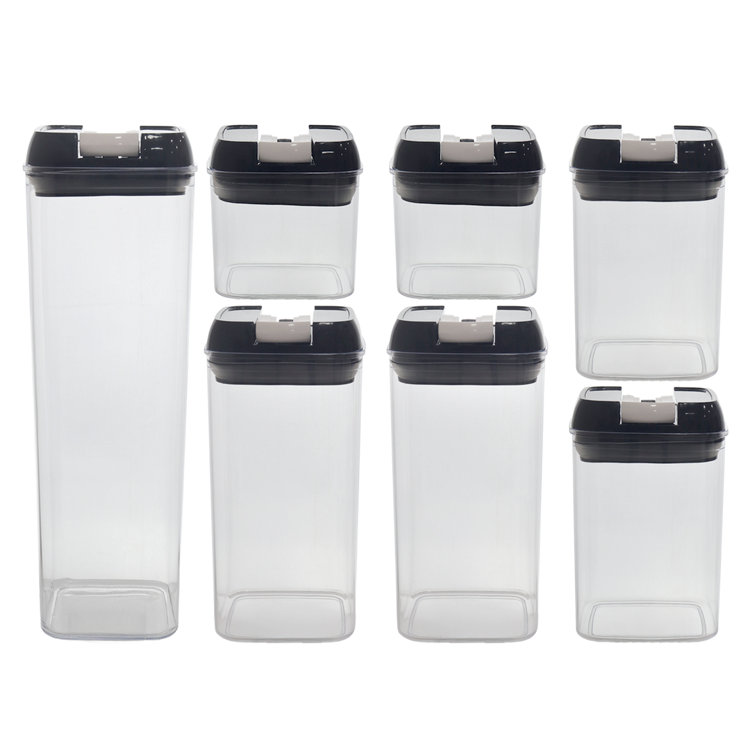 Set 7  boîtes de stockage 2x0,5L + 2x0,8L + 2x1,2L + 1x1,9L