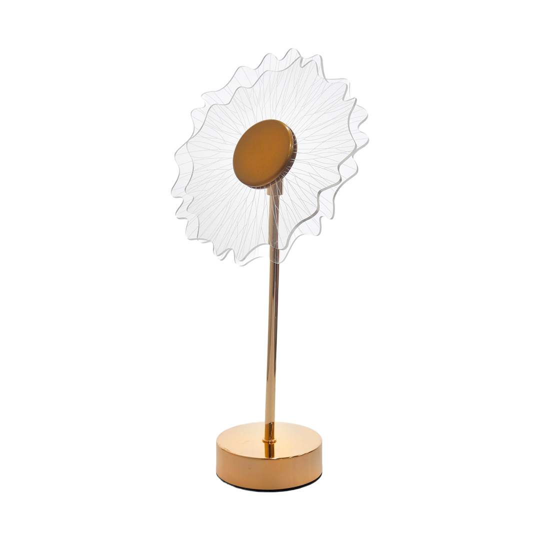 Lampe électrique forme fleur 38cm