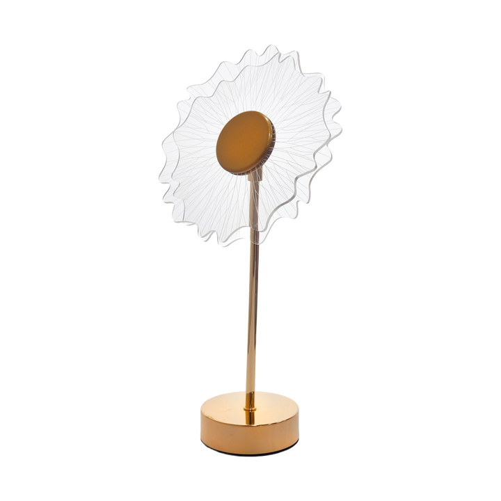 Lampe électrique forme fleur 38cm