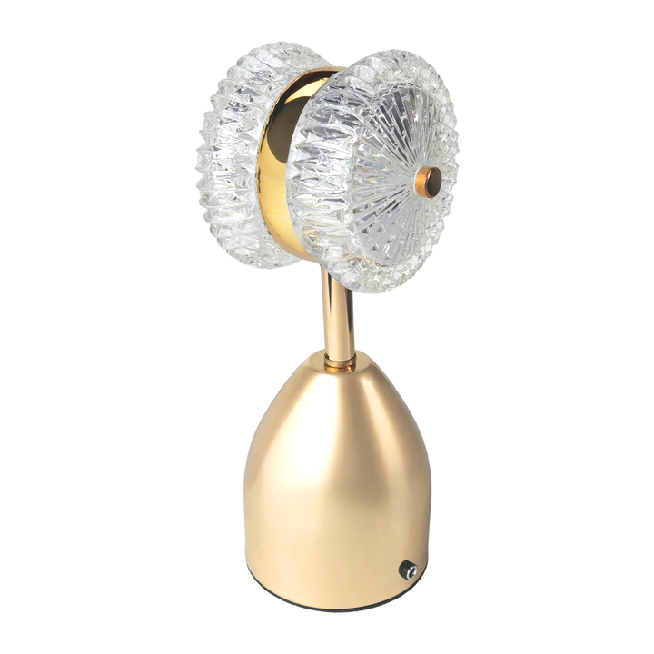 Lampe dorée USB 29cm