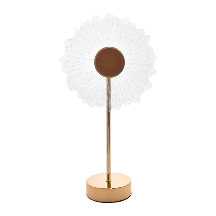 Lampe électrique forme fleur 38cm
