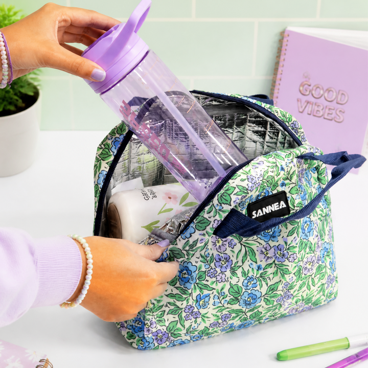 Set lunch box lavande 2