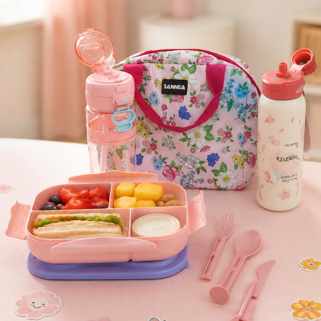 Set Lunch Box Rosa 2