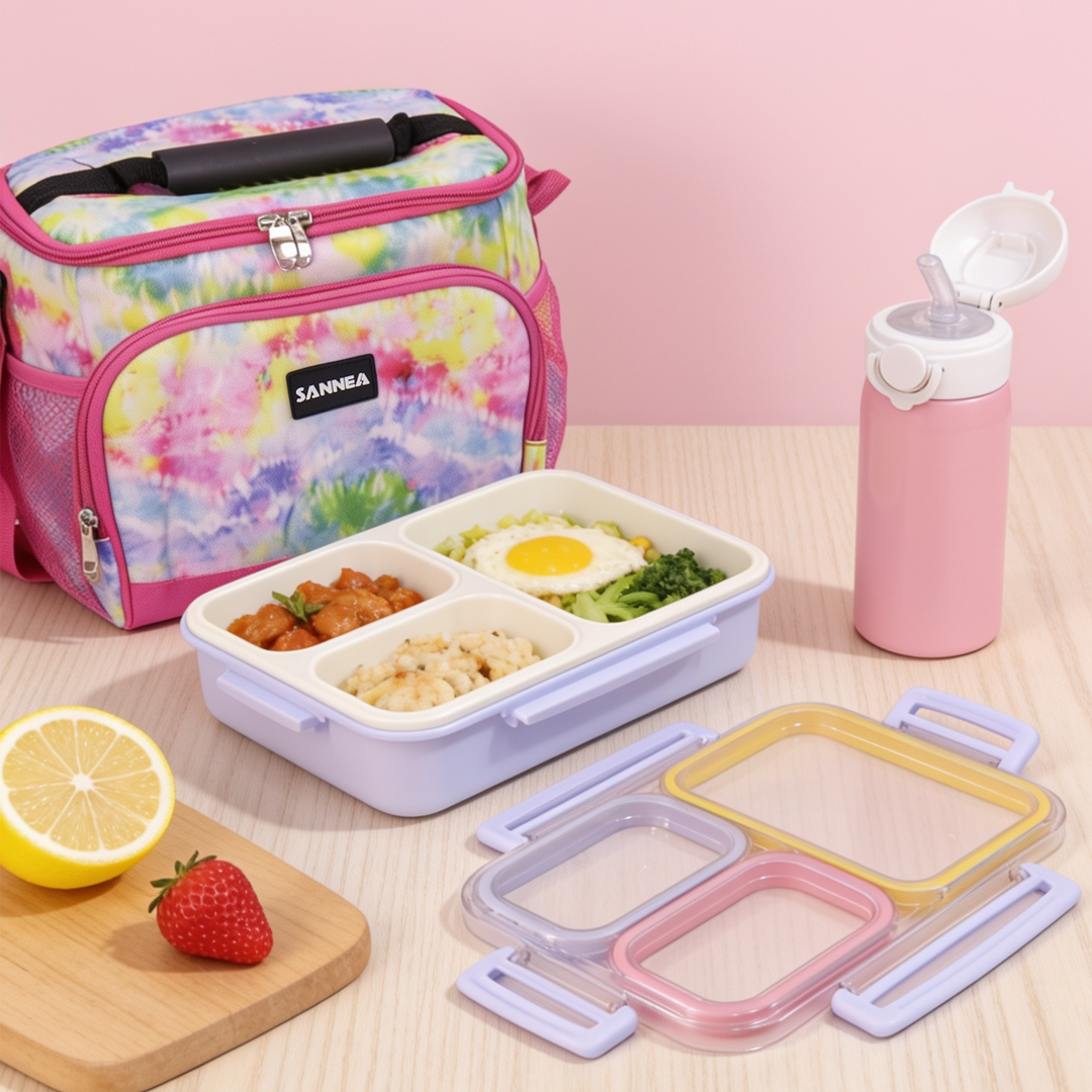 Set Lunch Box Aquarelle