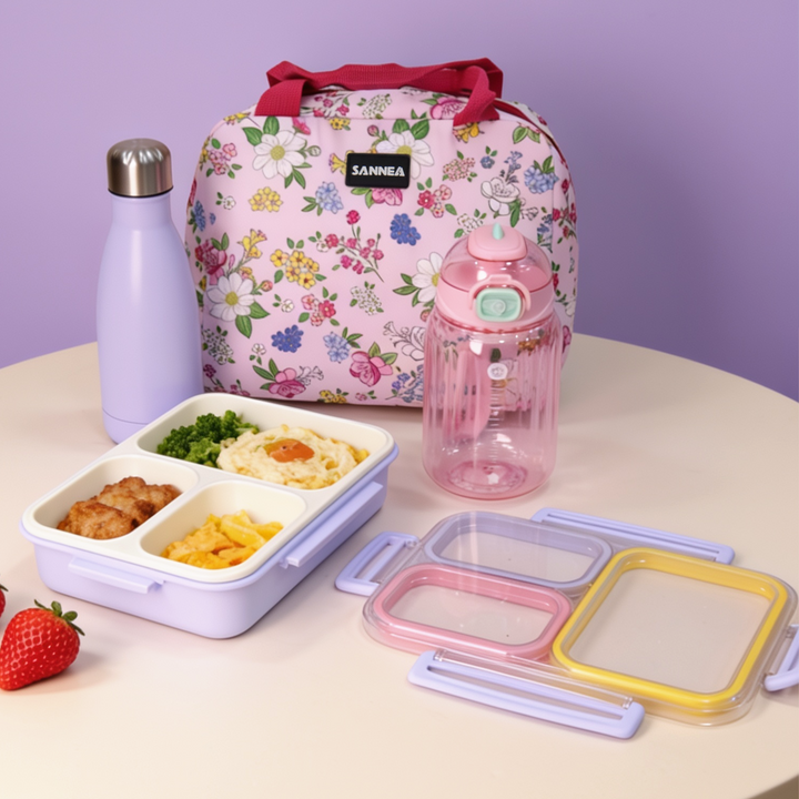 Set Lunch Box Rosa