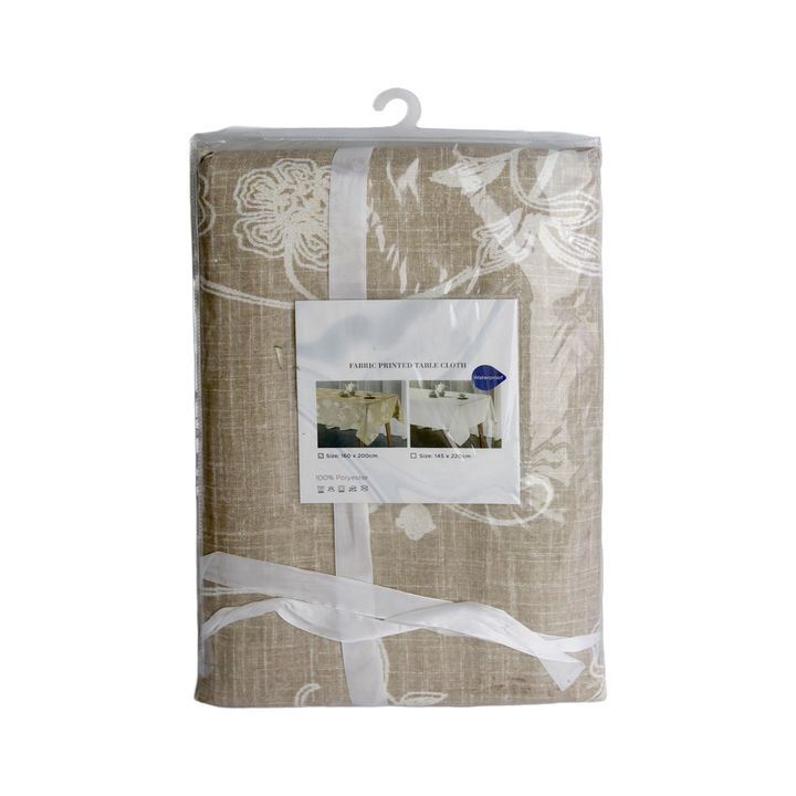 Nappe imperméable rectangulaire floral 160/200cm