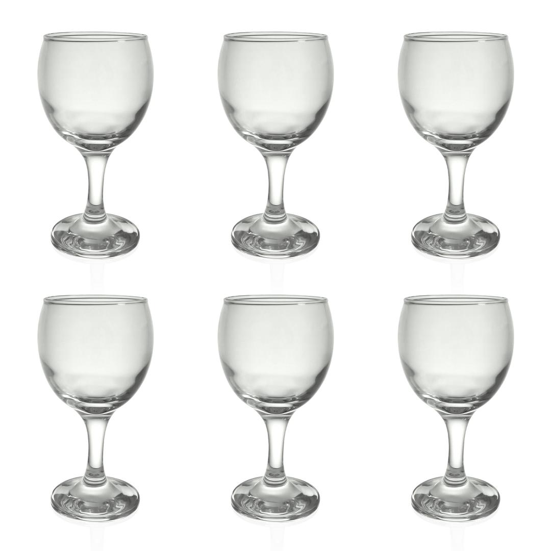 Set 6 verres à jus avec pied 365ML