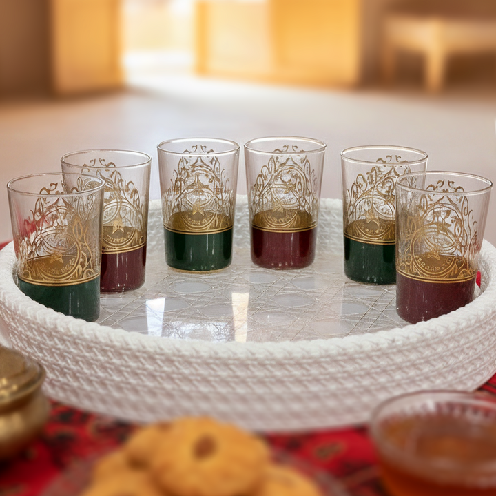 12 verres à thé Maroc