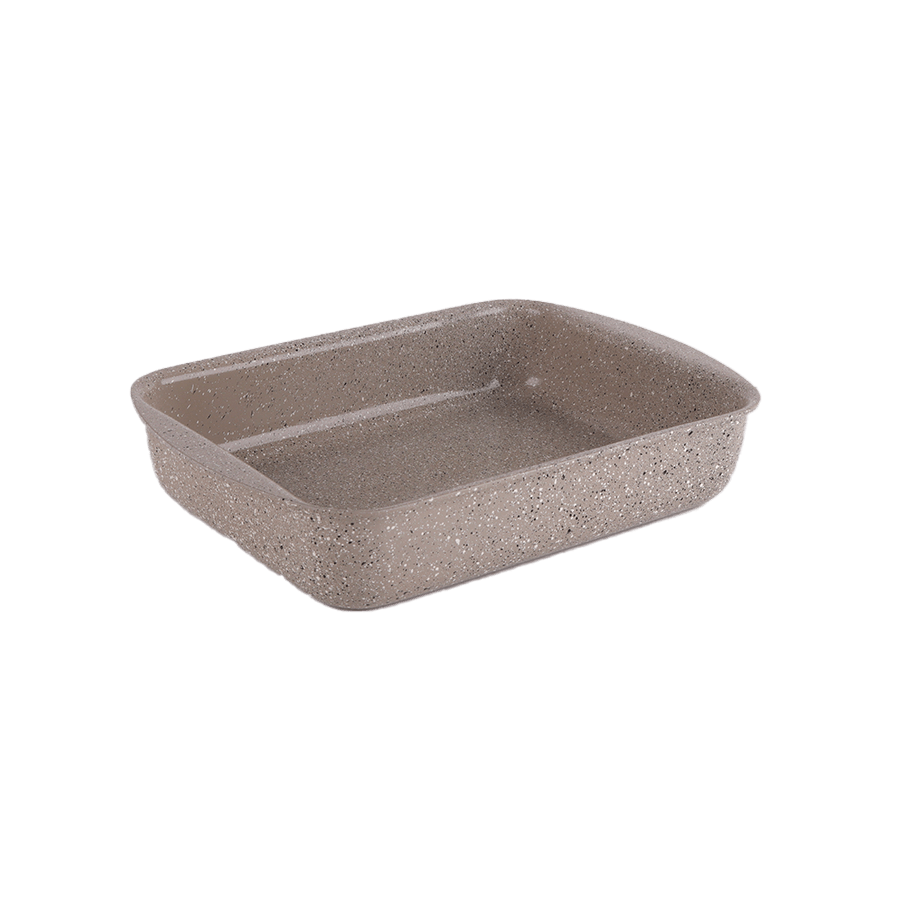 Moule rectangulaire beige 25cm en granite - Saga Cuisine