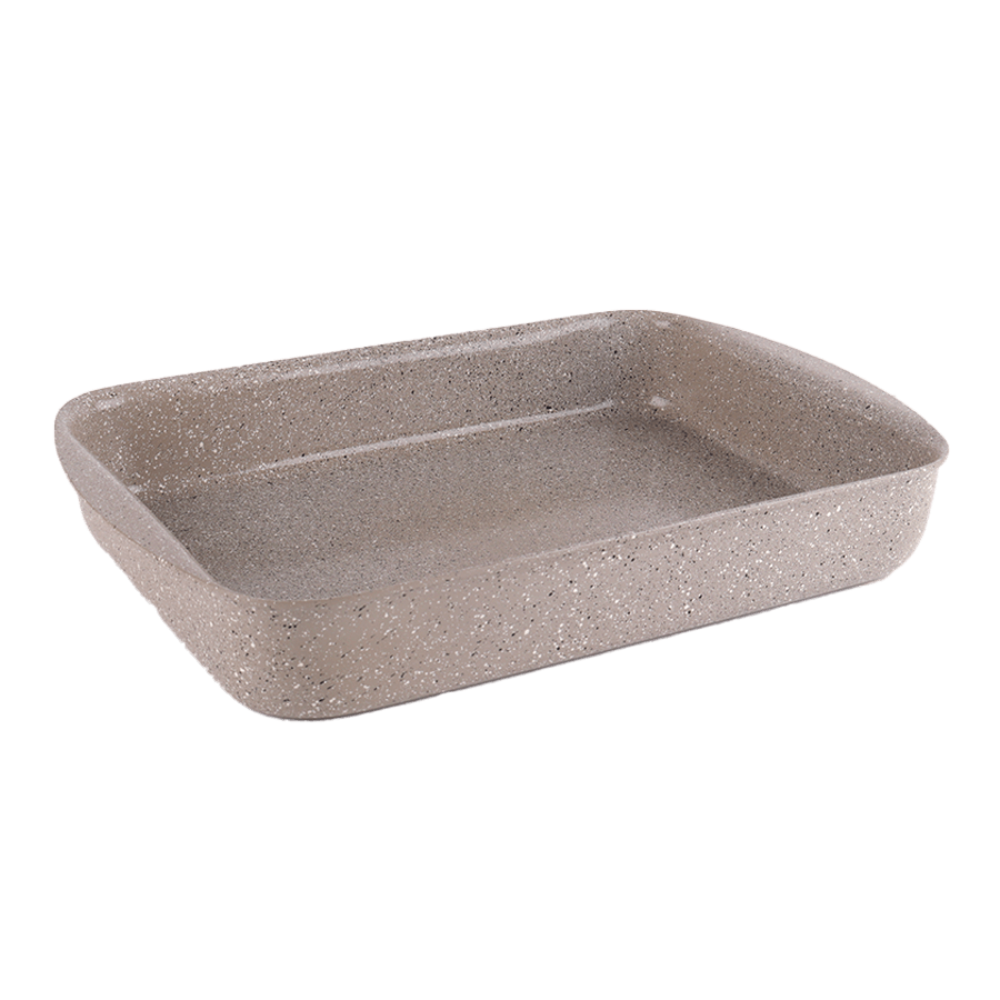 Moule rectangulaire beige 35cm en granite - Saga Cuisine