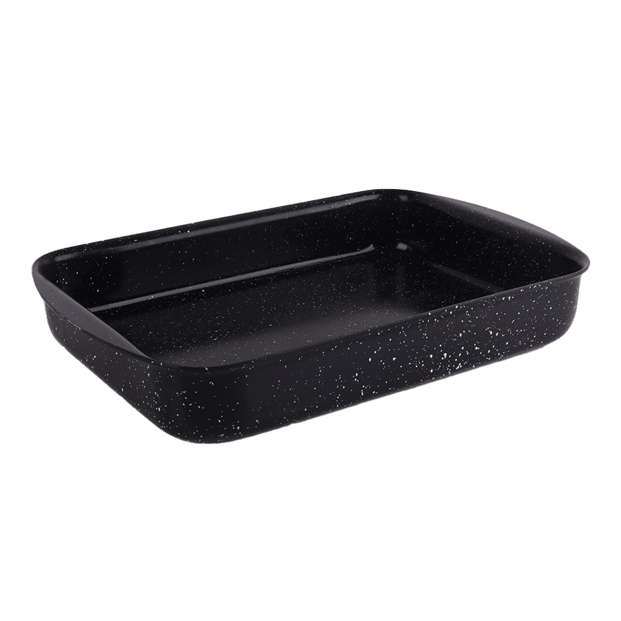 Moule rectangulaire noir 35cm en granite - Saga Cuisine