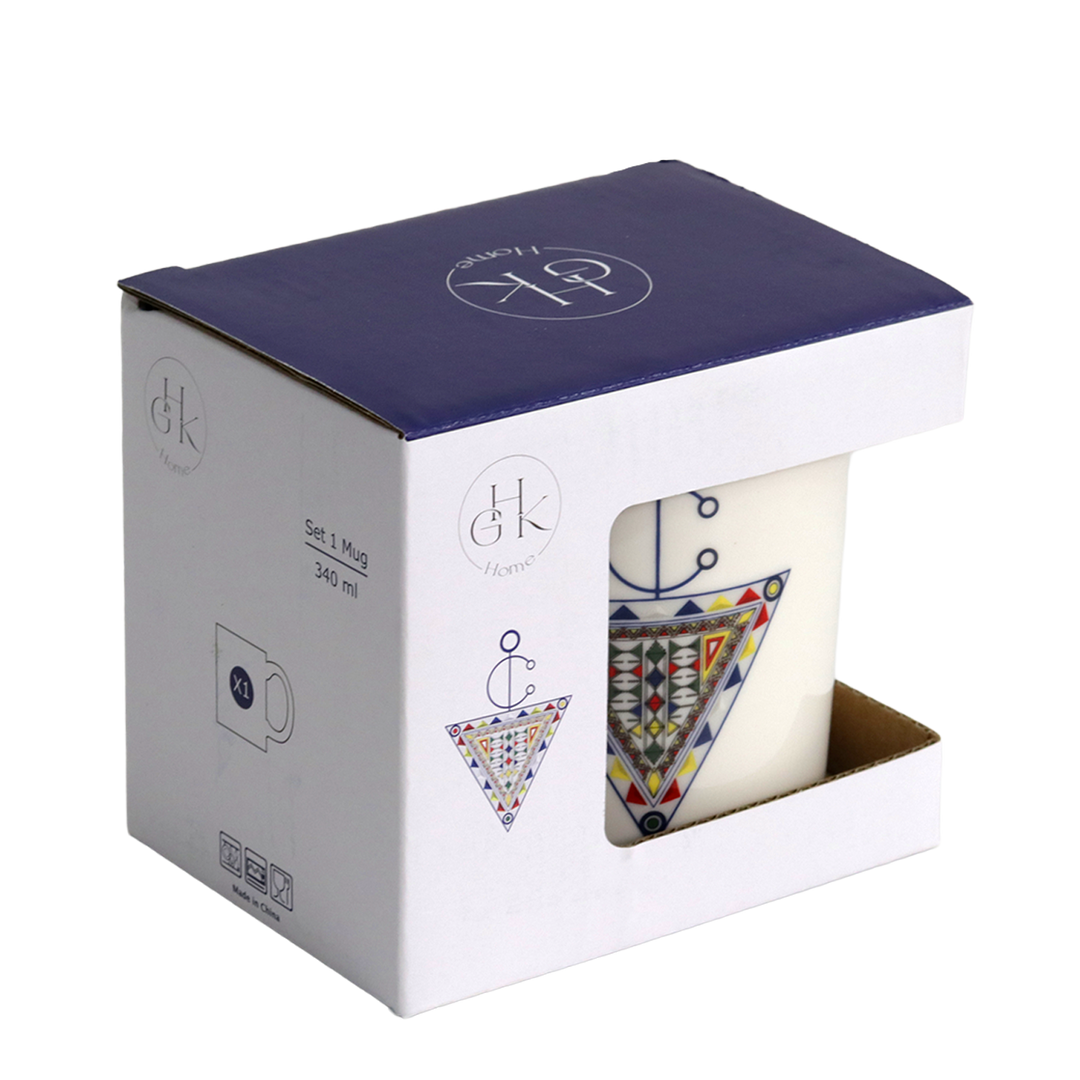 Set 6 mugs Tazerzit en céramique 340ML