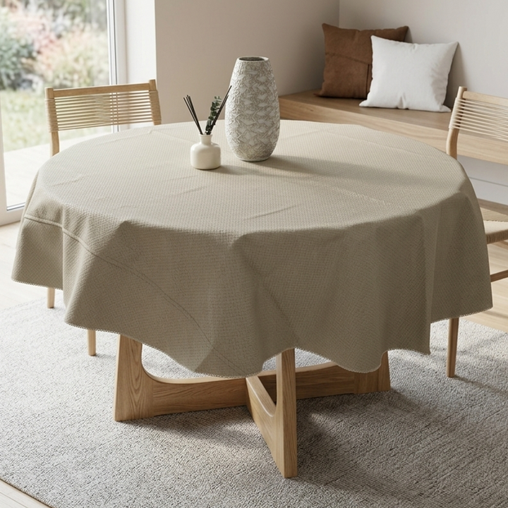 Nappe de table en simili cuir 180cm