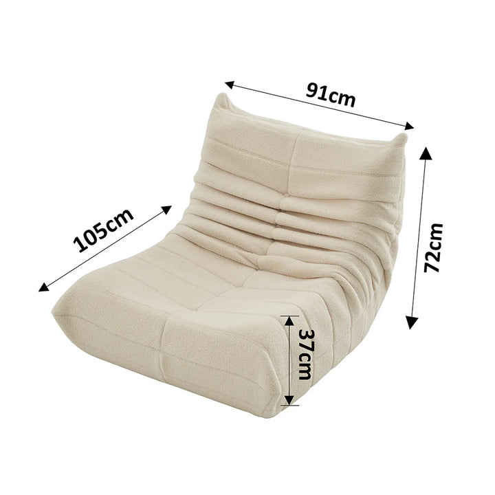 Fauteuil (1 place) 100% mousse HD - Oslo