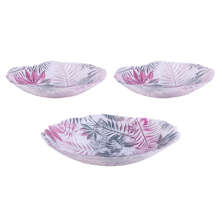 Pack plat 30cm + 2 assiettes creuses 22cm - Saga Cuisine