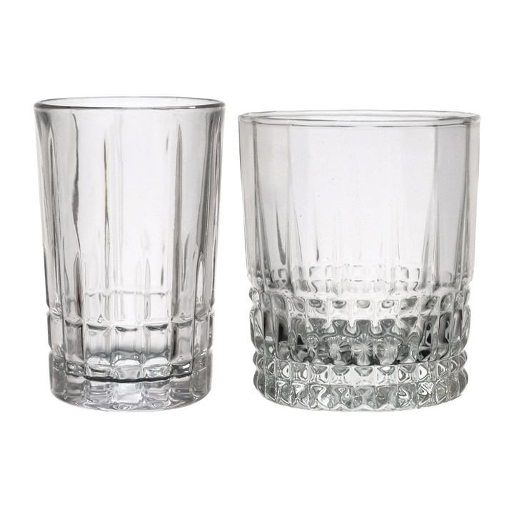Set 12 verres à eau 300ML + 12 verres à thé