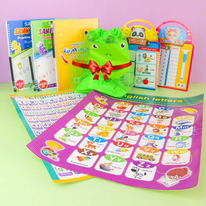 Kit apprentissage kids + sac gratuit