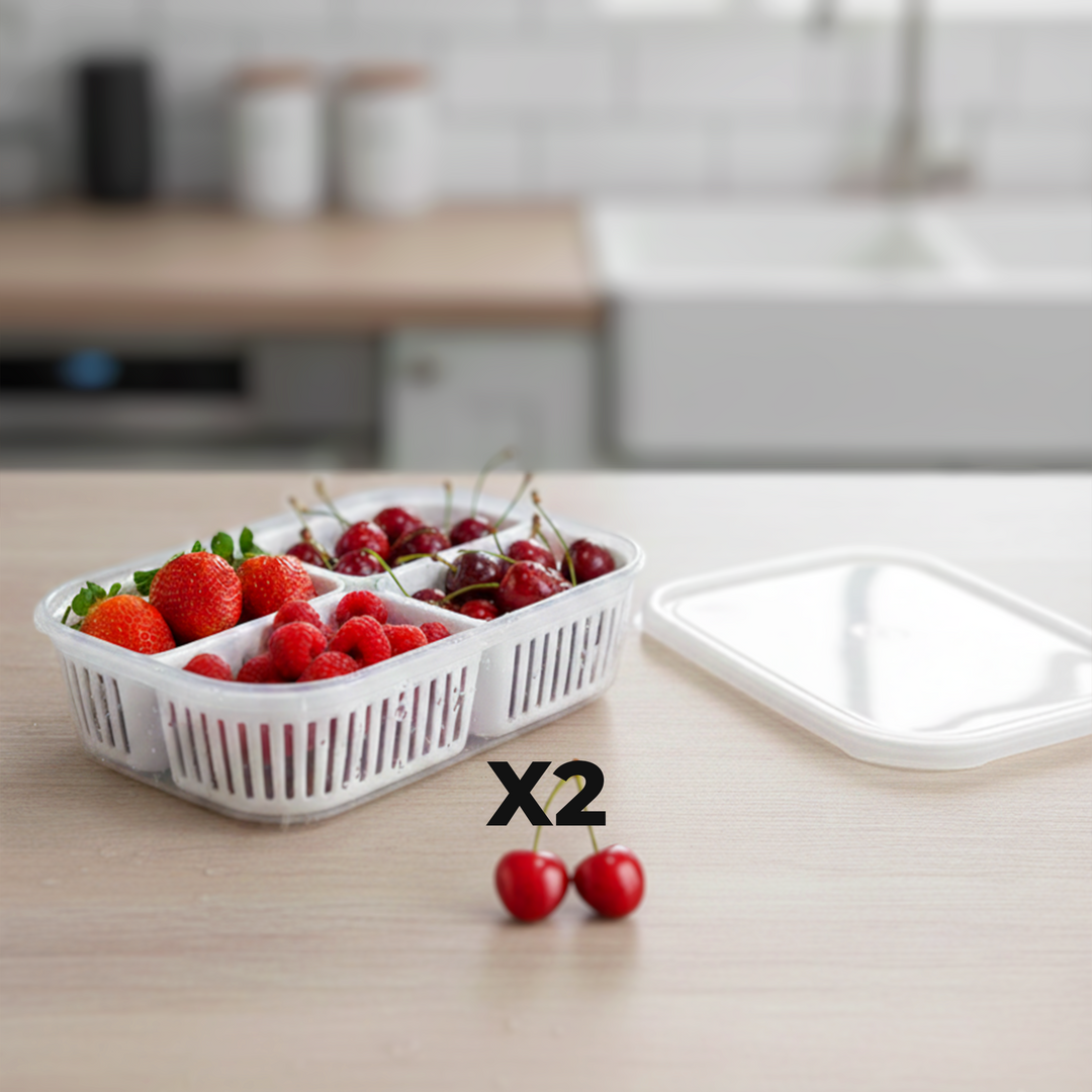 Set 21 boîtes de stockage en plastique