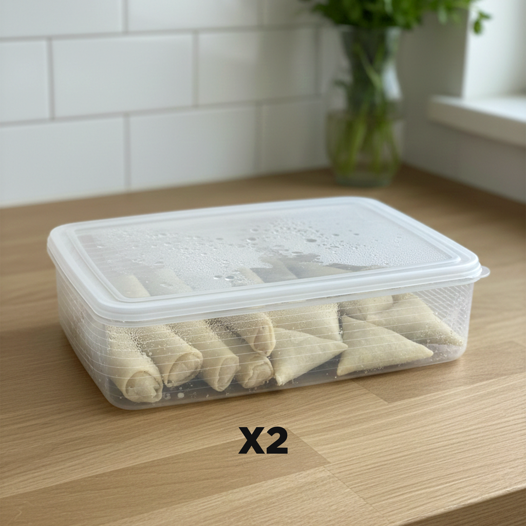 Set 25 boîtes de stockage en plastique