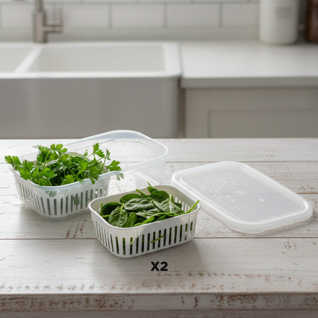 Set 25 boîtes de stockage en plastique