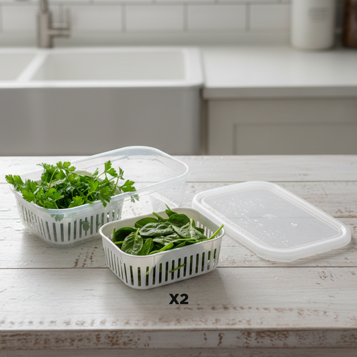 Set 25 boîtes de stockage en plastique