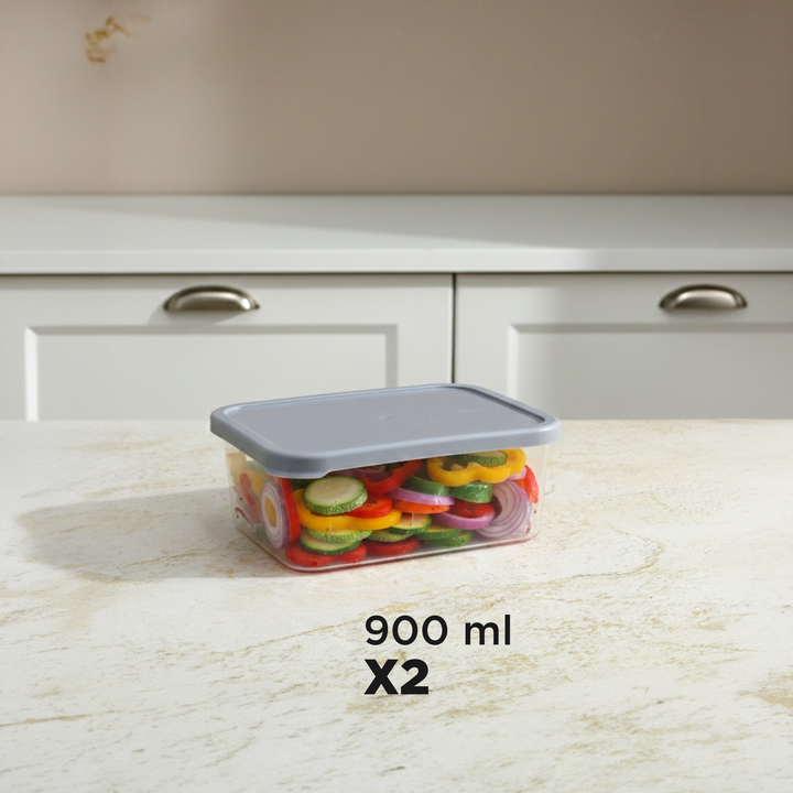 Set 28 boîtes de stockage en plastique