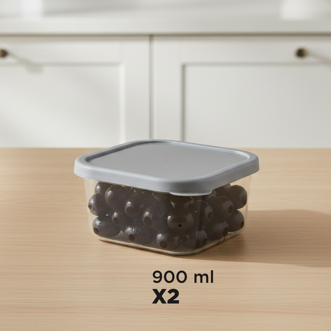 Set 28 boîtes de stockage en plastique