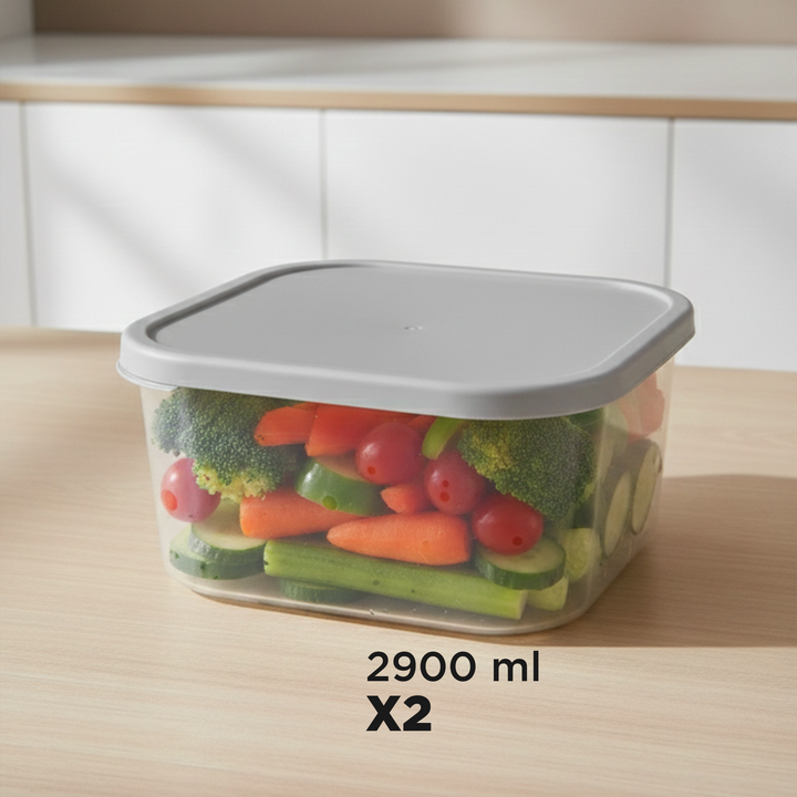 Set 28 boîtes de stockage en plastique