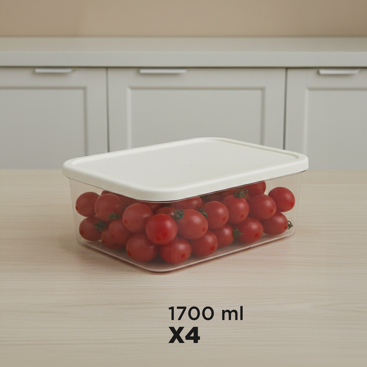 Set 28 boîtes de stockage en plastique