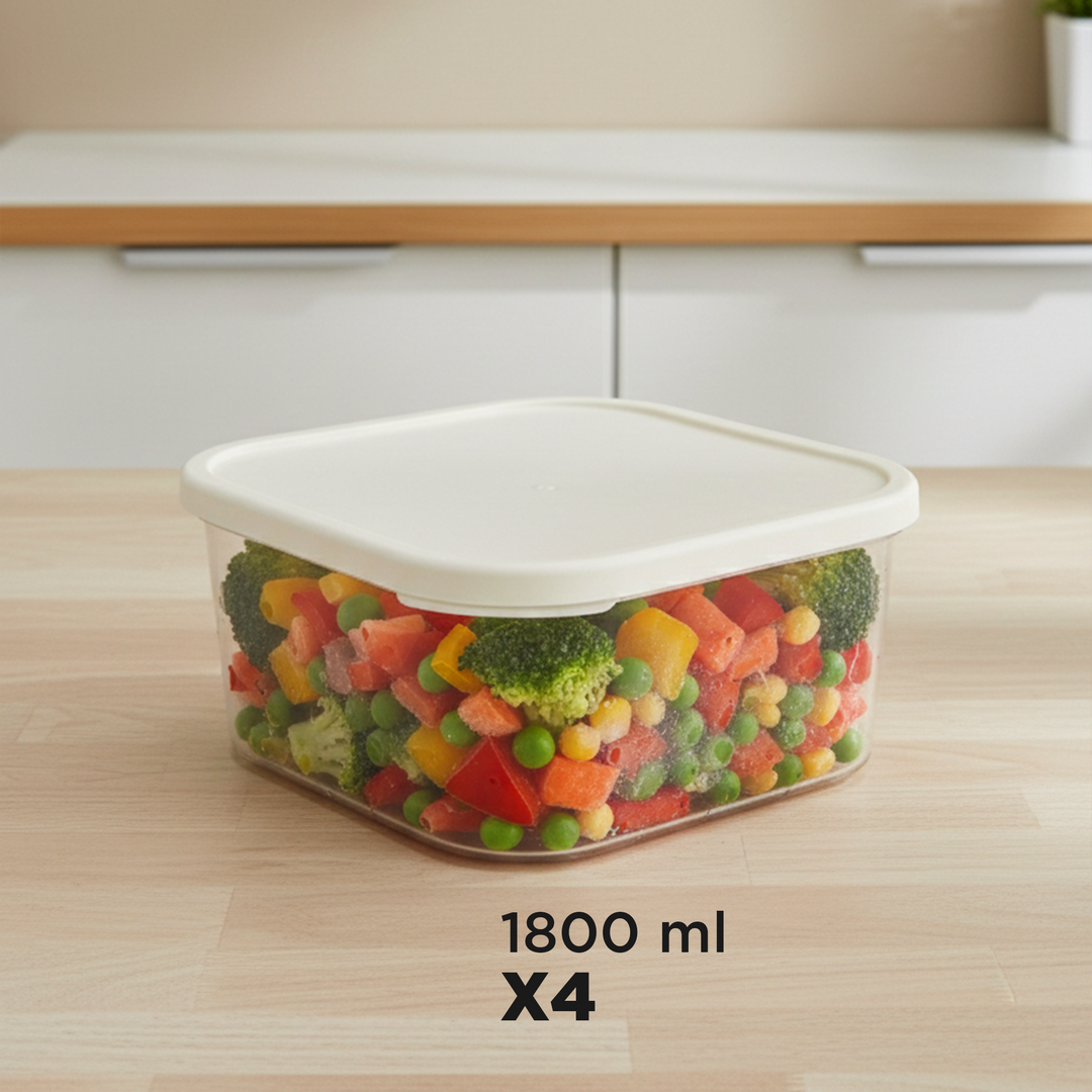 Set 28 boîtes de stockage en plastique