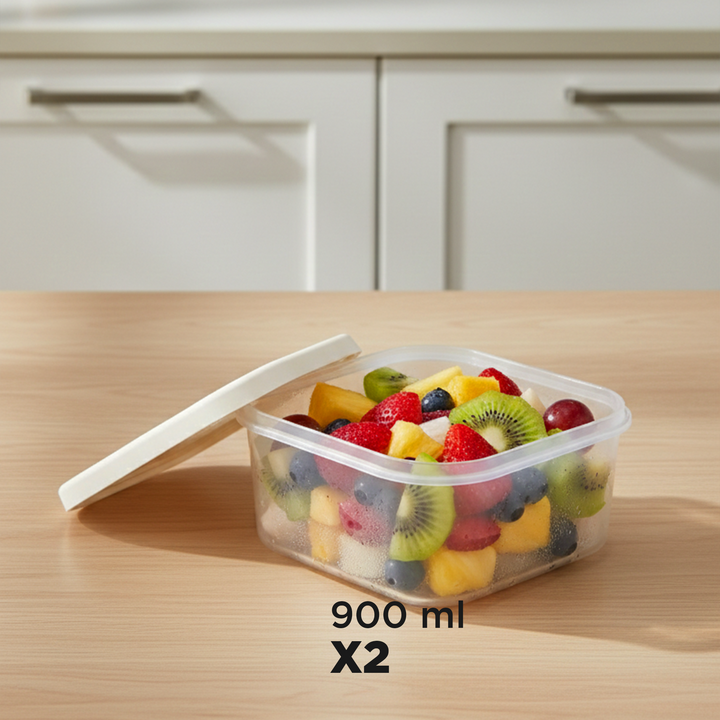 Set 28 boîtes de stockage en plastique